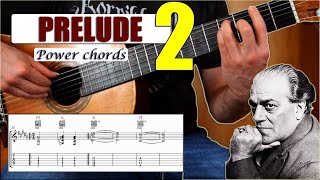 Learn VillaLobos Prelude 2  Classical Guitar Lesson part 1 [upl. by Matejka]