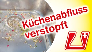 Abfluss in der Küche verstopft Unser Abflussreiniger Granulat öffnet jeden Siphon [upl. by Ymmaj561]