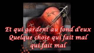 Laam  Je veux chanter pour ceux paroles lyrics karaoke [upl. by Gasser93]