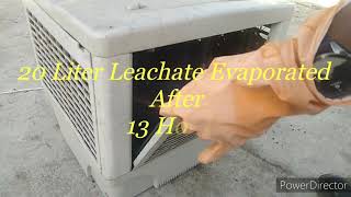 How to LEACHATE EVAPORATION from the Cooler [upl. by Liamaj282]