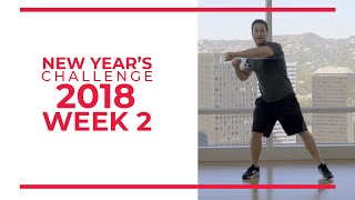 New Years Walk Challenge 2018 Week 2 [upl. by Hannavahs]