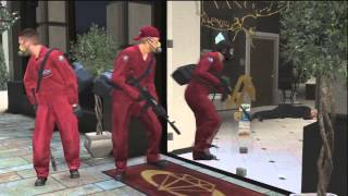 GTA V jewelry store robbery 400000000 [upl. by Euqinamod]