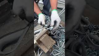 Anchor bolt assembling process shorts shortvideo viral [upl. by Neih913]