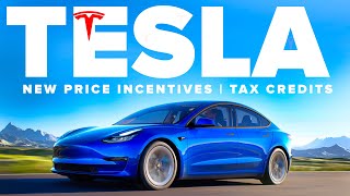 NEW Tesla Model 3 Price Breaks Tax Credits  Now Is The Time To Buy [upl. by Eiddet]