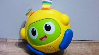 Fisher Price baby crawl ball Bright beats Beatbo Spin amp Crawl Tumble Ball [upl. by Annovad611]