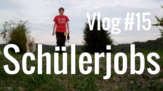 Vlog 15  Schülerjobs Ferienjobs  MONEY [upl. by Halac]