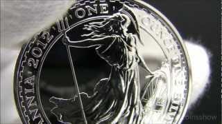 The 2012 Silver Britannia Bullion Coin [upl. by Auqinom662]