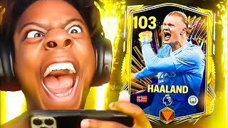 iShowSpeeds GREATEST FIFA Mobile Pack Opening [upl. by Attekahs]