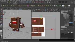 Introduction to Planar Mapping Projection with Autodesk Maya [upl. by Broderick]