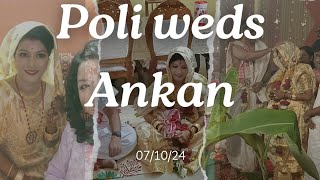 Poli weds AnkanAssamese wedding assamese wedding cinematic love dolisa deeplinadeka [upl. by Adelle877]