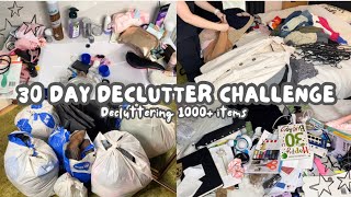 30 DAY DECLUTTER CHALLENGE 2023 ✨ DECLUTTERING 1000 ITEMS KONMARI DECLUTTER  MINIMALISM CHALLENGE [upl. by Dionysus402]