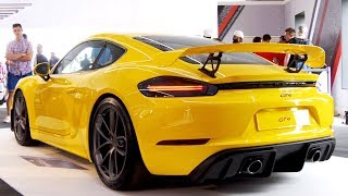 Porsche 718 GT4 amp 718 Spyder EVERYTHING You Want To Know 2019 Goodwood FoS  Carfection [upl. by Ymmak]