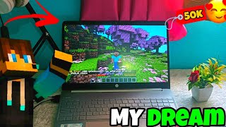 Finally New Gaming Laptop La liya 🥰 Full Details 😱 Minecraft [upl. by Primaveria]