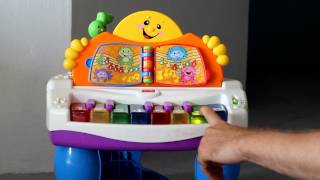 FisherPrice Laugh and Learn Baby Grand Piano  Great functionality [upl. by Assilanna]