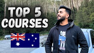 TOP 5 COURSES IN AUSTRALIA 2024 [upl. by Llenoil]