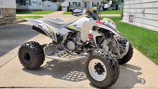 I Finally Bought a Yamaha YFZ450 Quad INSANELY POWERFUL [upl. by Sairu]