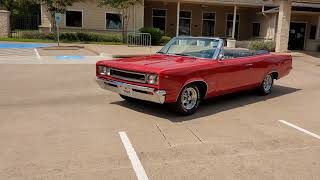 1967 AMC Rebel SST Convertible Restored 1of1200 exterior walk around [upl. by Zetes523]