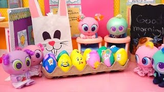 Nerlie Toddlers Coloring Eggs amp Egg Hunt 💖 Toys and Dolls for Kids 💖 Neonate Baby Videos [upl. by Arua]