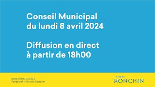 Conseil Municipal du 8 avril 2024 [upl. by Ecikram]