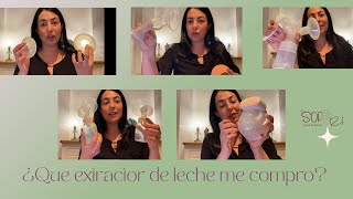 ¿Que extractor de leche me compro Te dejo mis reviews de 5 tipos de extractores de leche [upl. by Inal11]