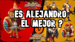 PRUEBAS CAMPO ABIERTO Alejandro vs RicardoMartelConstantinoAlex Rise of Kingdoms Español [upl. by Aleydis191]