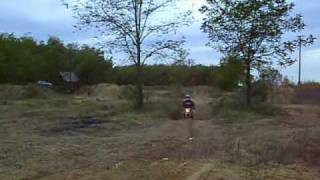 Suzuki DRZ 400 hill climb [upl. by Rebmyk]