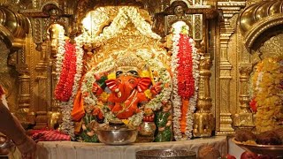 Shree Siddhivinayak Live Darshan   सिद्धिविनायक मंदिर के दर्शन   2022 Live Darshan [upl. by Zeiger]