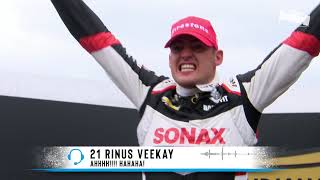 2021 Race Radio  Rinus Veekay wins the GMR Grand Prix [upl. by Estel682]