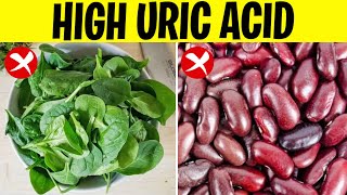 6 Foods to AVOID if You Have High Uric Acid [upl. by Bonucci]