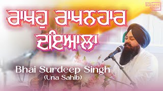 Rakho Rakhanhar Dayala  Bhai Surdeep Singh Ji USA Una Sahib  New Composition [upl. by Devol]