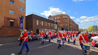 Royal Burgh of Rutherglen Apprentice Boys of Derry  Rutherglen Bluebell Flute Band 2024 [upl. by Coy]