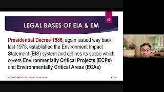 Legal Bases Of Environmental Impact Statement EIS amp Its Processes realestatebroker boardexam [upl. by Asante]