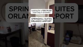 Springhill Suites Orlando Airport Perfect PRECRUISE hotel marriott [upl. by Zarihs465]