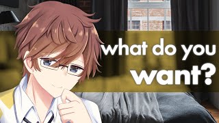 M4F Part 1 Cute Nerd Doesnt Know That You Like Him 🤨 ASMR Roleplay Confession Cuddling [upl. by Hildegard]