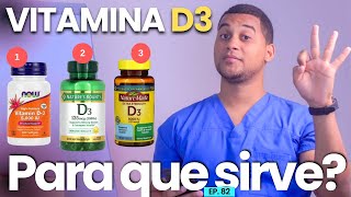 VITAMINA D3 PARA QUE SIRVE  3 COSAS [upl. by Fionna]