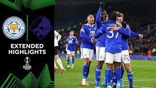 Leicester City vs Randers Extended Highlights  UECL  Round of 16  Leg 1  CBS Sports Golazo [upl. by Kalindi]