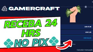 💰 Sacar em 24h na Gamercraft Estratégias Infalíveis 🎮 [upl. by Zurek]