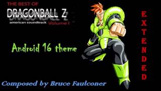 Dragon Ball Z Funimation Soundtrack  Android 16 Theme Extended [upl. by Arracot]