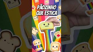 Fiz um Pãozinho que estica 🍞🌈😍 [upl. by Idnam]