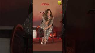 Jennifer Lopez Responds to Reporter Who Asked If Ben Affleck Split Rumors Are True [upl. by Attelrac973]