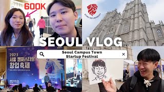 Meeting Korean Startups and Entrepreneurs Seoul Campus Town Startup Festival [upl. by Levinson]