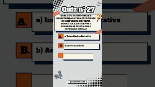 Quiz n°27 quiz patologia biomedicina [upl. by Anirbak]