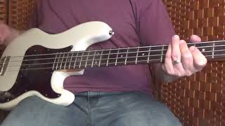 Alice Cooper Feed My Frankenstein Bass Cover [upl. by Novi]