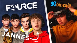 DOEN ALSOF IK JANNES VAN FOURCE BEN OP OMEGLE [upl. by Kate]