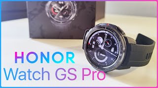 Honor Watch GS Pro  UNBOXING y review en profundidad [upl. by Shanley307]