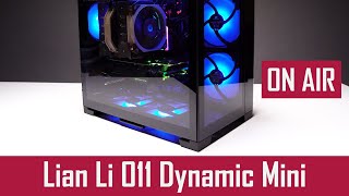 LianLi O11 Dynamic Mini  Review  AIR cooled build  ATX MicroATX amp MiniATX compatible PC case [upl. by Yahsan]