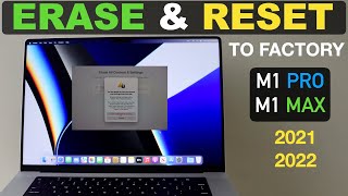 How To Reset Apple MacBook M1 Pro amp M1 Max [upl. by Eanrahs]