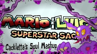 Final Battle Final Cackletta Battle  MampL Superstar Saga  Mashup [upl. by Auqenet206]