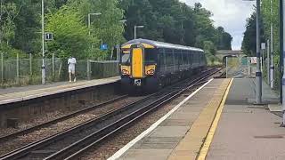 Trains at Lenham Station amp Boughton Road Overbridge  Tuesday 16th July 2024 [upl. by Aushoj]