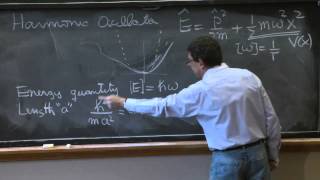 Lecture 8 Quantum Harmonic Oscillator [upl. by Aset426]